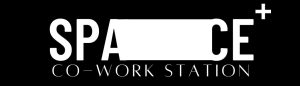 the logo of space+ coworking station